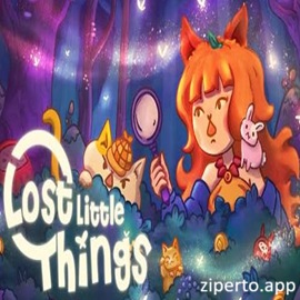 Lost Little Things 2026 gameplay exploring a detailed hand-drawn fantasy scene filled with hidden objects and colorful characters.