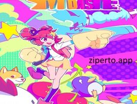 Muse Dash rhythm gameplay featuring anime characters, colorful side-scrolling action and fast-paced beat challenges.