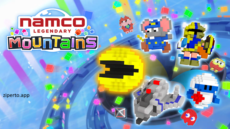 NAMCO LEGENDARY Mountains 2026 gameplay featuring classic Namco action and mountain scenery.