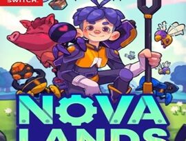 Nova Lands gameplay featuring factory automation, island exploration, resource gathering and colorful crafting adventures.