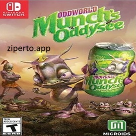 Oddworld Munch's Oddysee gameplay featuring puzzle platforming, character switching and imaginative fantasy environments.