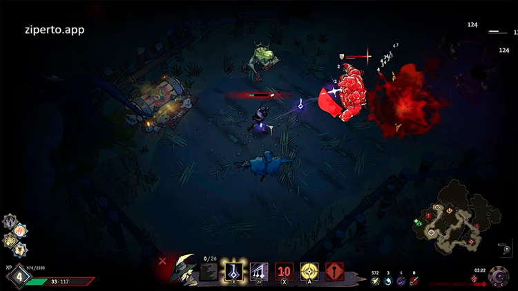 Ravenswatch 2026 heroes battling dark creatures across a colorful fantasy world.