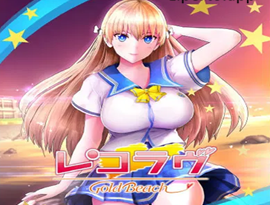 Reco Love: Gold Beach 2026 featuring summer romance, anime-style heroines, school life and video recording gameplay.