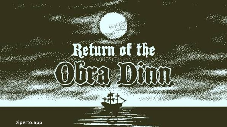 Return of the Obra Dinn 2026 featuring a mysterious ship, hidden clues and detective gameplay.