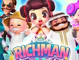 RichMan 11 gameplay featuring colorful board maps, property trading, strategic investments and multiplayer competition.