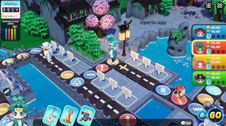 RichMan 11 gameplay featuring colorful board maps, property trading, strategic investments and multiplayer competition.