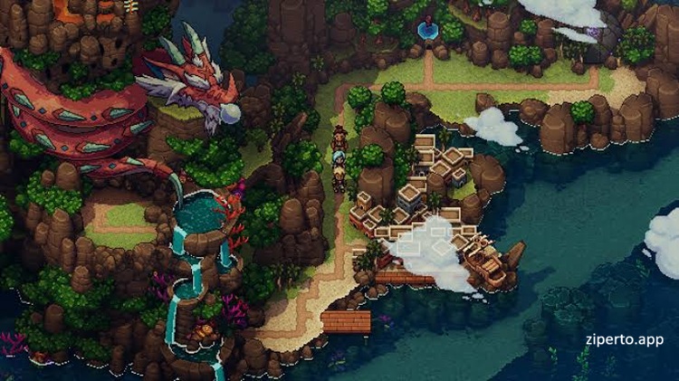 Sea of Stars gameplay featuring turn-based combat, fantasy landscapes, magical exploration and Solstice Warriors.