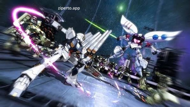 Shin Gundam Musou 2026 featuring powerful Mobile Suits in large-scale Gundam battles.