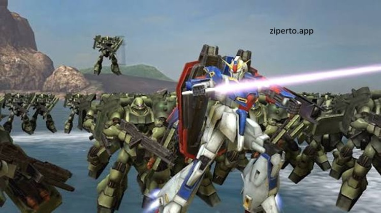 Shin Gundam Musou 2026 featuring powerful Mobile Suits in large-scale Gundam battles.