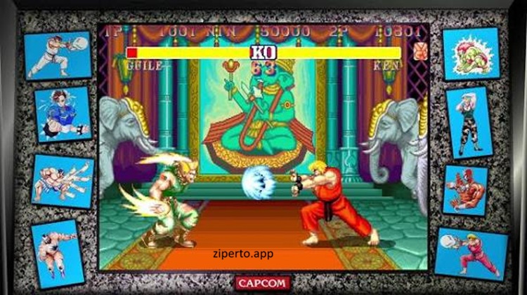 Street Fighter 30th Anniversary Collection 2026 featuring classic fighters, arcade battles, iconic characters and retro gameplay.