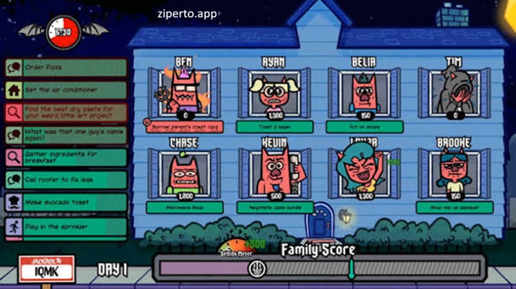 The Jackbox Party Pack 7 2026 featuring five party games, colorful cartoon graphics, drawings and group gameplay.