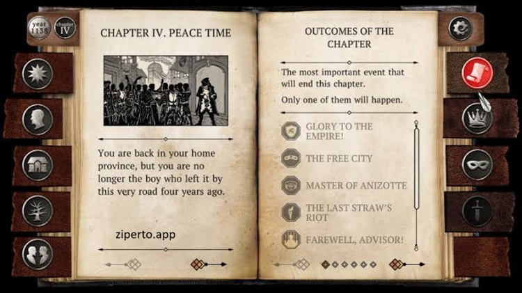 The Life and Suffering of Sir Brante gameplay featuring medieval choices, branching story and immersive role-playing adventure.
