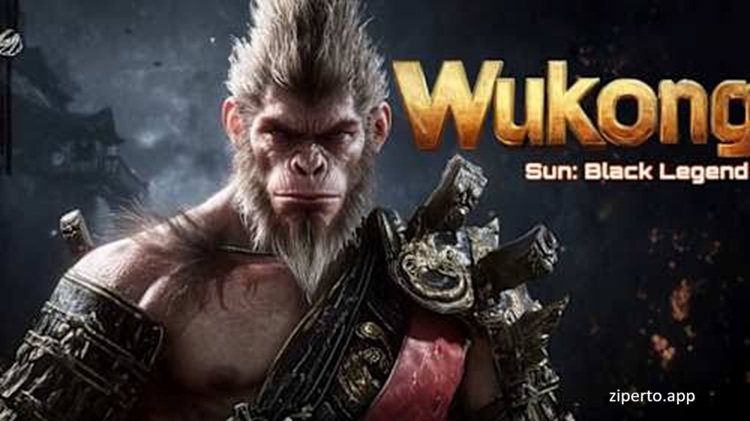Wukong Sun Black Legend 2026 featuring the Monkey King, mythical enemies, colorful 2D environments and action gameplay.