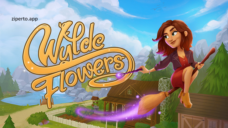 Wylde Flowers gameplay featuring Tara farming crops, casting magical spells, exploring Fairhaven, and building friendships.