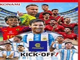 eFootball Kick-Off! gameplay featuring realistic football action, licensed clubs, accurate passing and exciting matches.