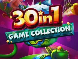 30-in-1 Game Collection 2026 featuring colorful mini-games across different island environments.