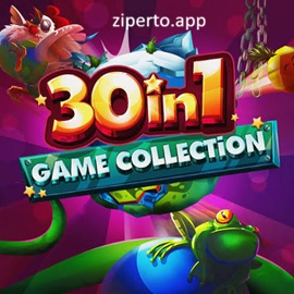 30-in-1 Game Collection 2026 featuring colorful mini-games across different island environments.