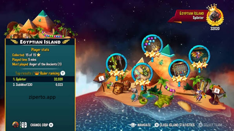 30-in-1 Game Collection 2026 featuring colorful mini-games across different island environments.