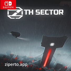 7th Sector 2026 featuring a character exploring a dark cyberpunk world filled with machinery.
