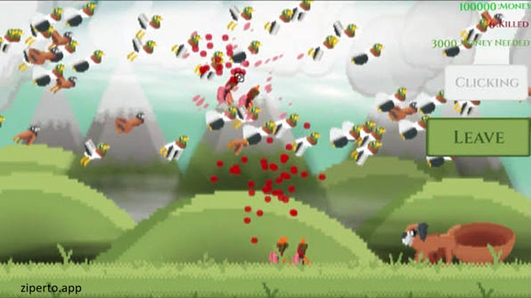 A Game About Shooting Ducks 2026 featuring duck shooting, hunting upgrades and colorful gameplay.