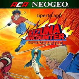 ACA NeoGeo Kizuna Encounter 2026 featuring fighters battling in a classic tag-team match.