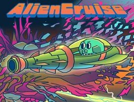 Alien Cruise 2026 featuring alien planets, enemies, weapons and side-scrolling shooter action.