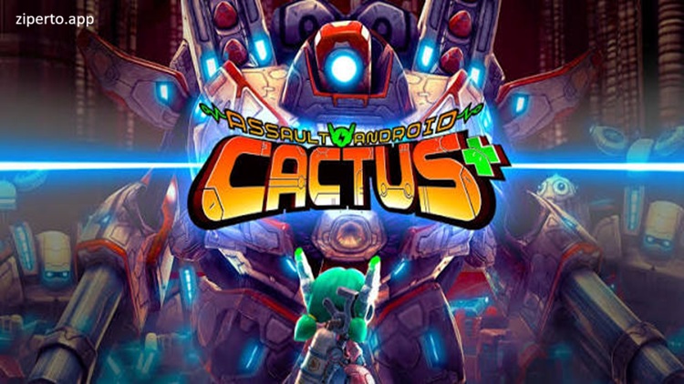 Assault Android Cactus+ 2026 featuring android characters, robot enemies and sci-fi combat.