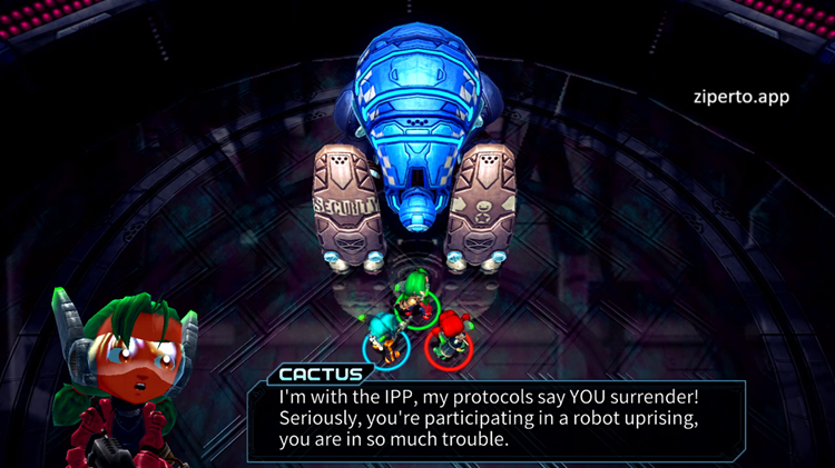 Assault Android Cactus+ 2026 featuring android characters, robot enemies and sci-fi combat.