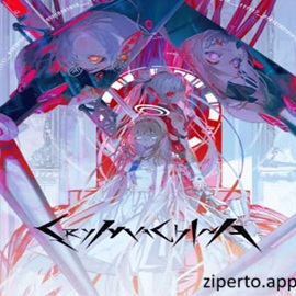 CRYMACHINA 2026 featuring mechanical heroines, sci-fi combat and dark futuristic environments.