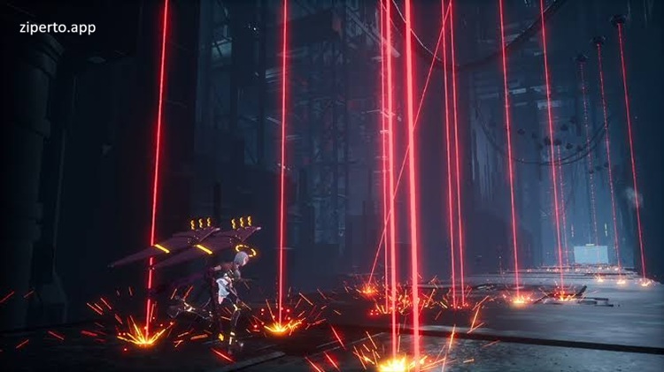 CRYMACHINA 2026 featuring mechanical heroines, sci-fi combat and dark futuristic environments.