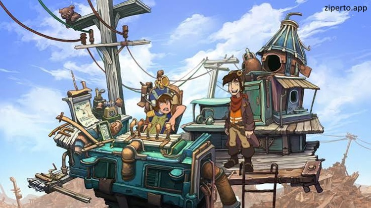 Chaos on Deponia 2026 featuring Goal, strange characters, puzzles and junkyard environments.