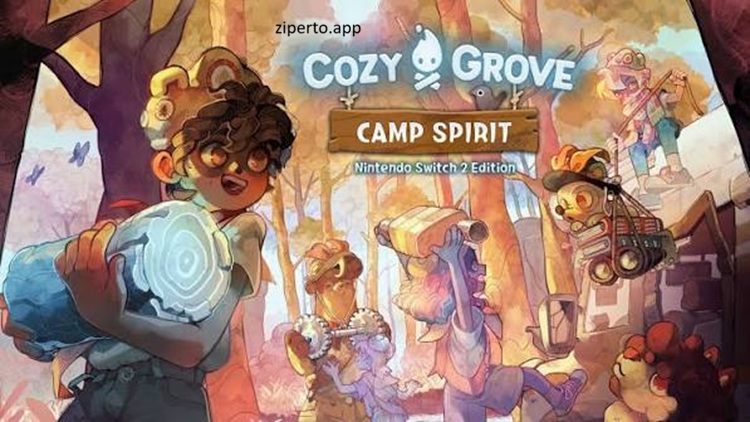 Cozy Grove: Camp Spirit 2026 exploring a colorful haunted island with ghostly bears.