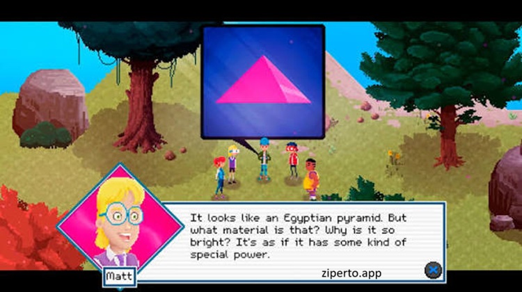 Crossing Souls 2026 featuring five friends, supernatural events, pixel art, and 1980s California.