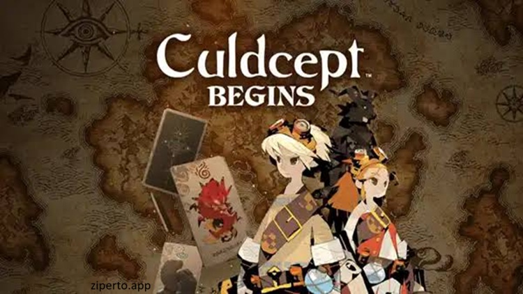 Culdcept BEGINS 2026 characters battling with cards across a strategic board game world.