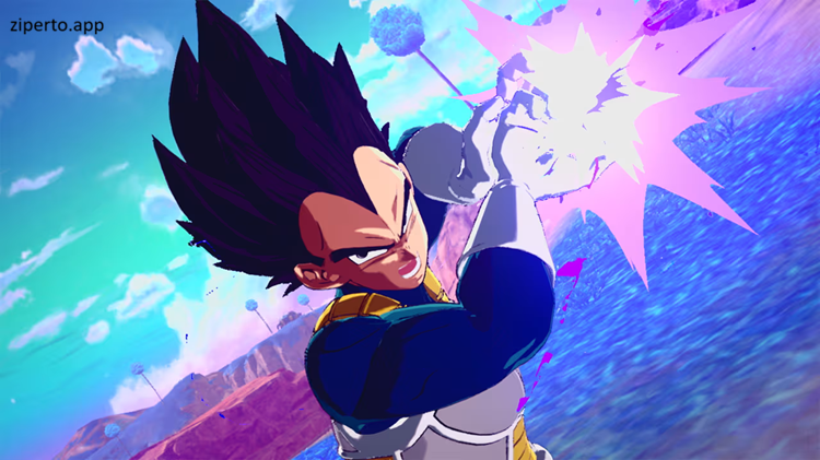DRAGON BALL: Sparking! ZERO 2026 showing Goku and powerful fighters in 3D arena battle.