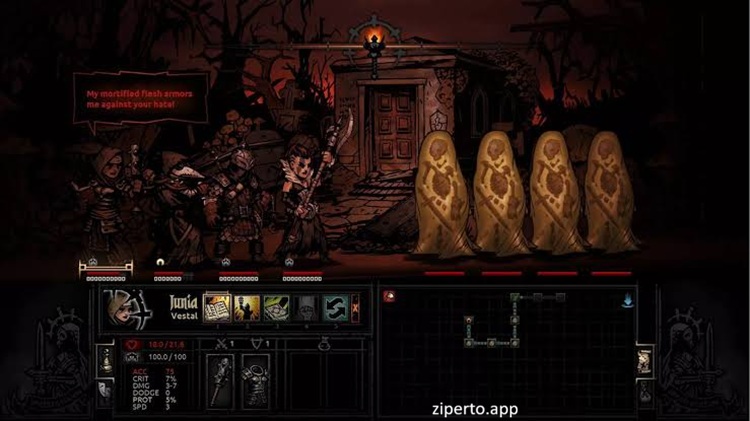 Darkest Dungeon: Ancestral Edition 2026 featuring gothic heroes, monsters and dark fantasy battles.