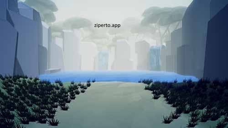 Drowning 2026 featuring a young boy walking through a quiet low-poly environment.