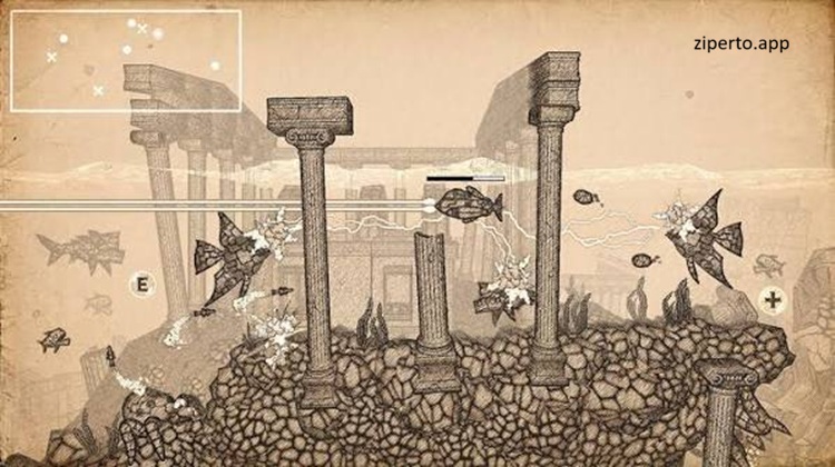 Earth Atlantis 2026 featuring mechanical sea monsters, specialized ships and submerged ruins.