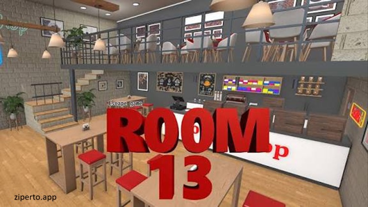 Escape game R00M13 3D puzzle adventure featuring mysterious rooms, clues and hidden secrets.