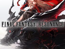 Final Fantasy Resonance 2026 featuring Rain, crystals, fantasy scenery and turn-based RPG battles.