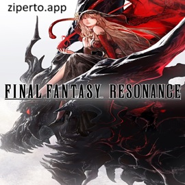 Final Fantasy Resonance 2026 featuring Rain, crystals, fantasy scenery and turn-based RPG battles.