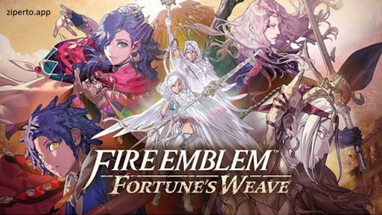 Fire Emblem: Fortune’s Weave 2026 tactical RPG featuring four heroes, fantasy battles and the Heroic Games.