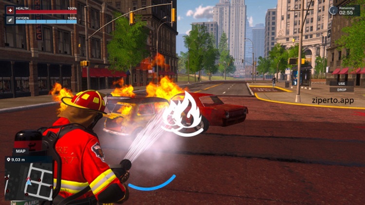 Firefighters Simulator 2026 features realistic firefighting emergency gameplay.