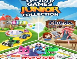 Hasbro Games Junior Collection 2026 featuring Cluedo Junior and colorful family board games.