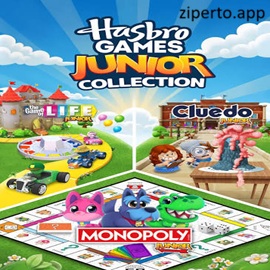 Hasbro Games Junior Collection 2026 featuring Cluedo Junior and colorful family board games.