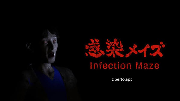 Infection Maze 2026 survivor exploring a dark hospital filled with infected enemies.