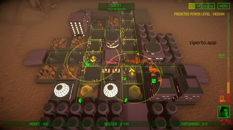 Infectra 2026 showing a colony under attack during a dangerous outbreak.
