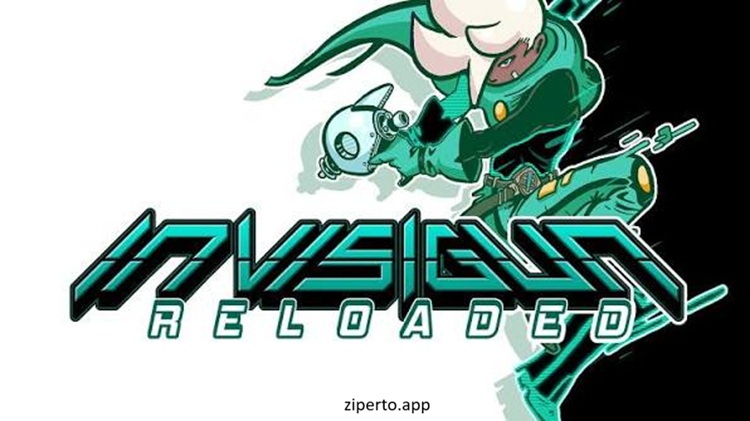 Invisigun Reloaded 2026 characters battling invisibly in a colorful pixel-art arena.