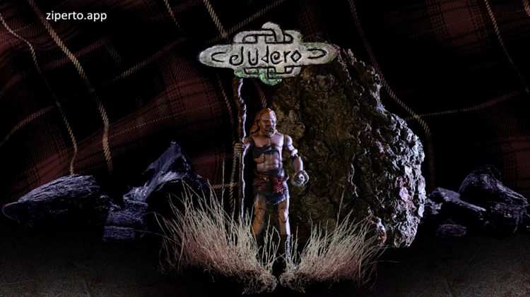 Judero 2026 featuring a Celtic warrior, strange creatures and stop-motion inspired visuals.
