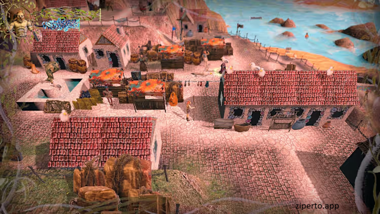 Judero 2026 featuring a Celtic warrior, strange creatures and stop-motion inspired visuals.